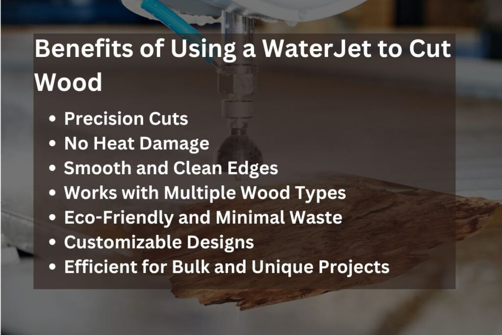 Benefits of waterjet cutting for wood